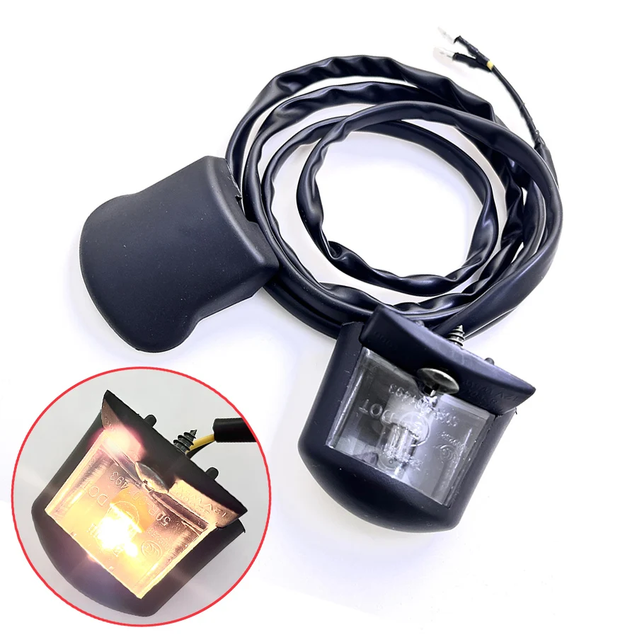 

Для Benelli BN302/S/R TNT300 Leoncino 500 Keeway RKF 125 Φ 202 черный номерной знак для мотоцикла, задняя лампа