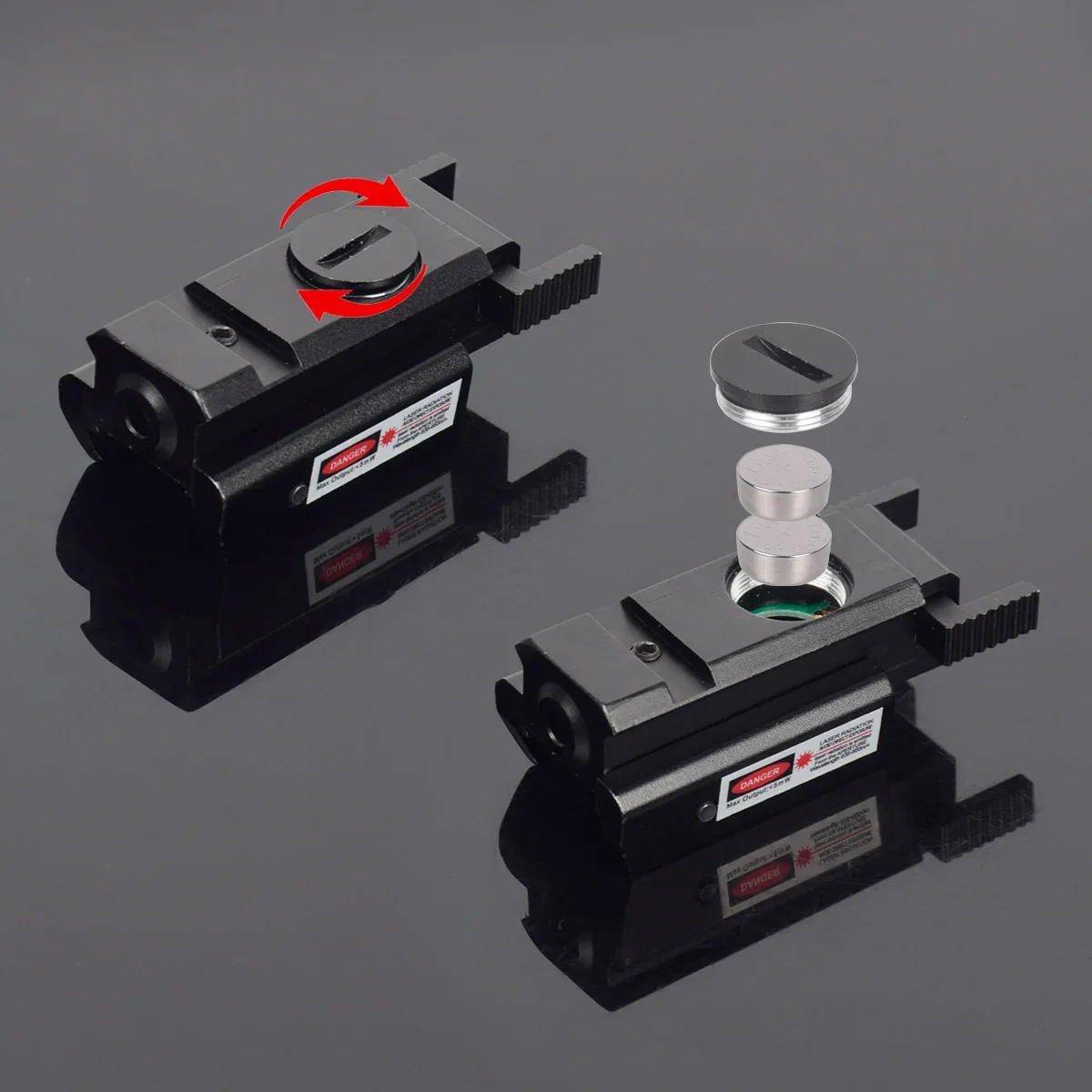 Ручной пистолет с красной точкой лазерный прицел 20 мм Weaver Picatinny Rail тактический