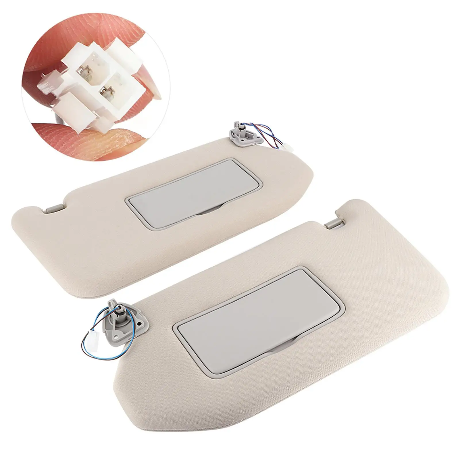 1 пара левого и правого солнцезащитного козырька 964019 PB0A Подходит для Nissan pathfinder (SL