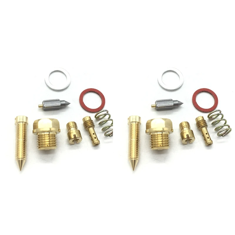 2 комплекта мотоциклетный Карбюратор Carb Ремонтный комплект для Yamaha Phazer Pz480 Pz 480