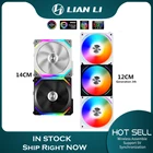 LIAN LI FAN SL AL 120 140 Беспроводная стандартная RGB-подсветка вентилятор комплект 12 см 14 см кабель без маргариток L-Connect программное управление