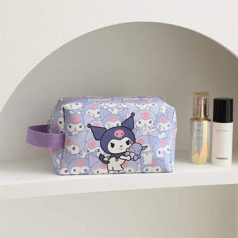 Sanrio Hello Kitty мультяшная косметичка большой емкости для путешествий ухода за кожей