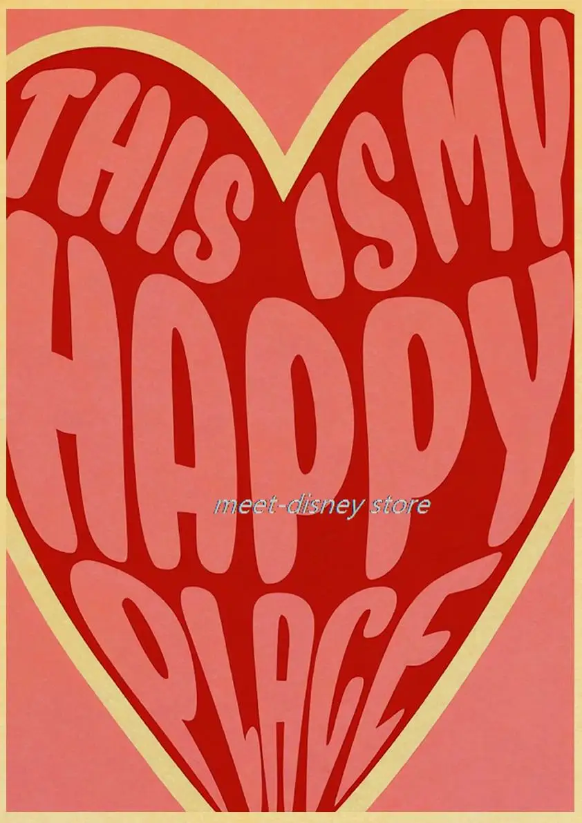 

Постер Maximalist Love Is A Way Of Being' Розовый