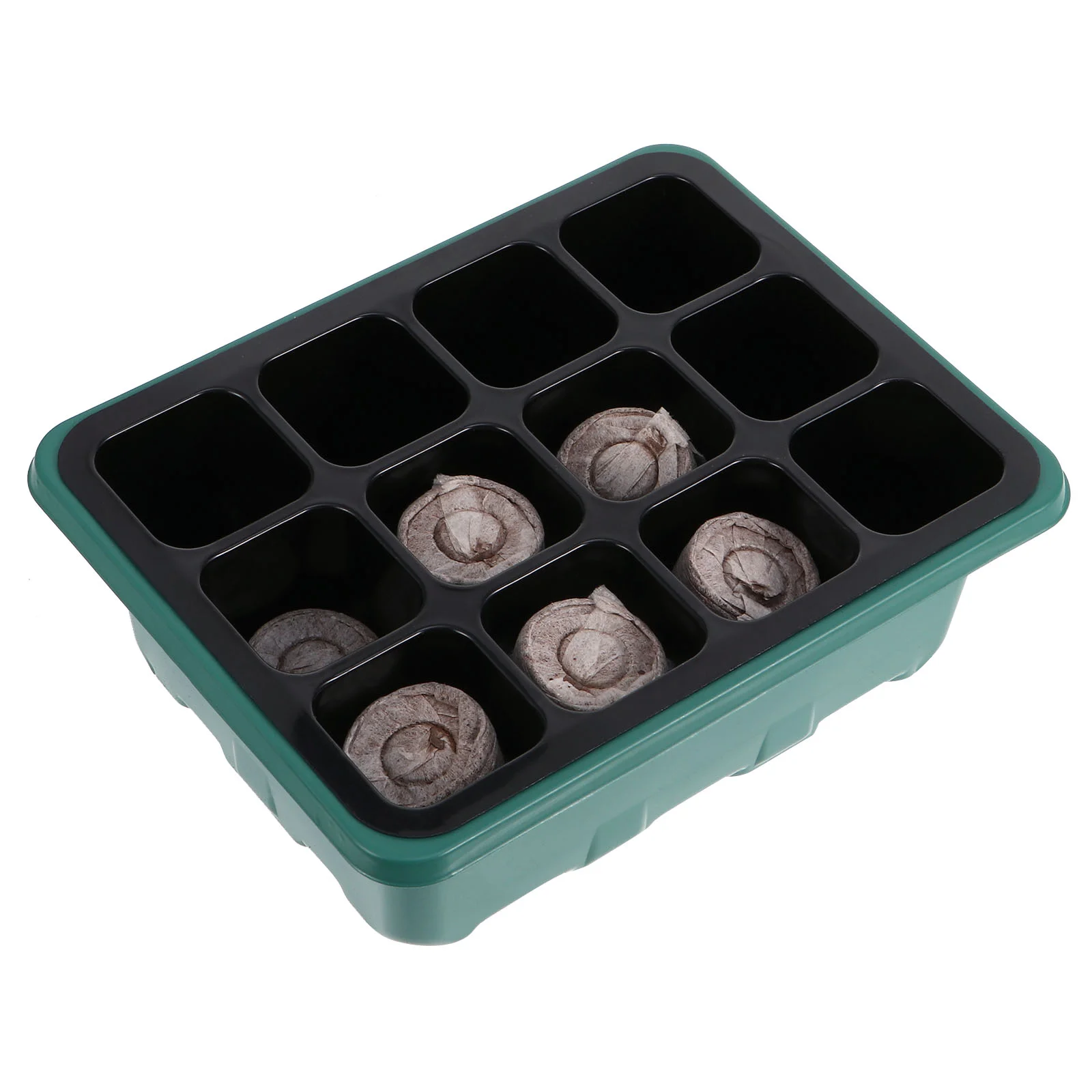 12 шт. детский пластиковый поднос для посадки растений