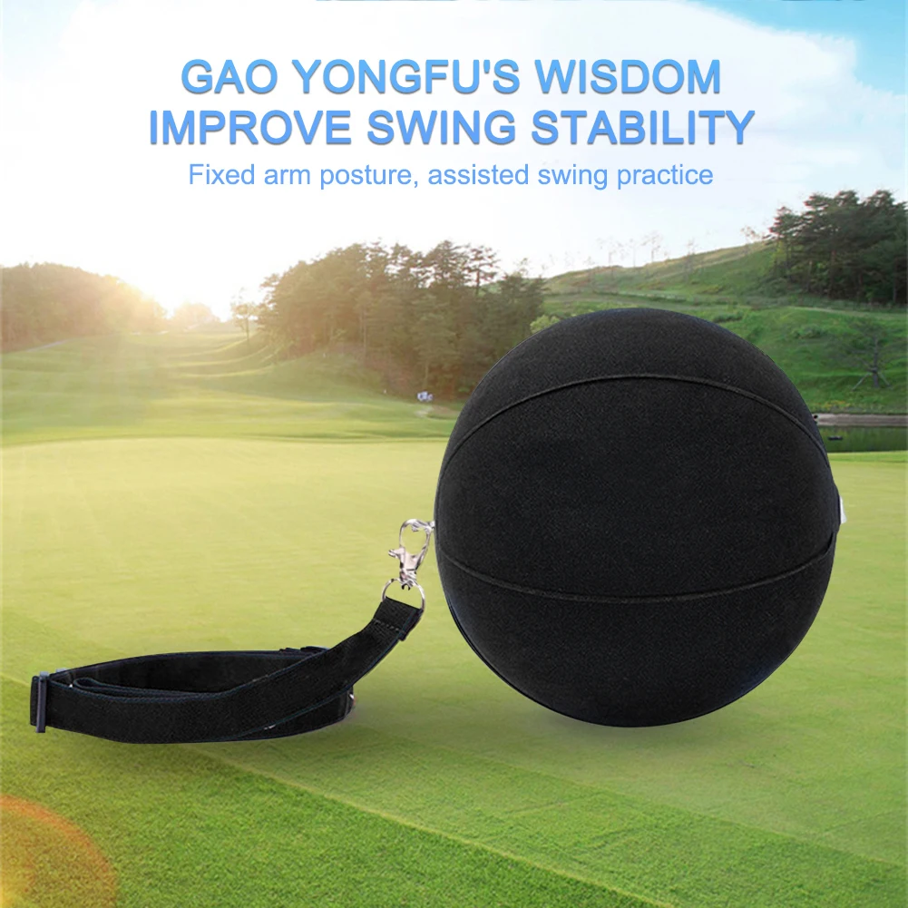 

Golf Swing Trainer Aid Posture Correction Smart Assist Practice Ball with Pump Golf Impact Ball for Men Women Beginners Golfer