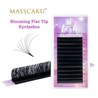 masscaku easy fan lashes extension diy 2d3d4d10d faux mink blooming eye lash extensions 0 050 070 10 makeup lashes