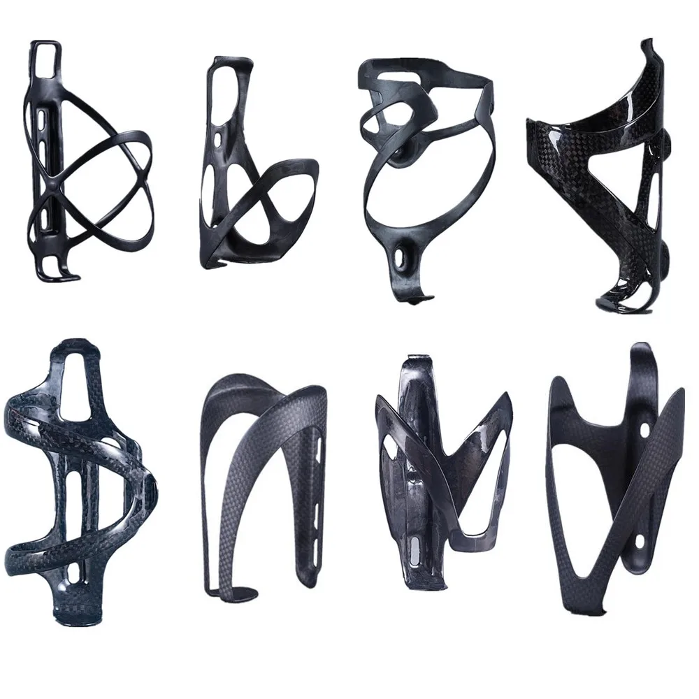 

new no logo bottle cage road bike mountain bike 3k ud cycling carbon fibre bicycle bottle cage cycling Water bottle holder