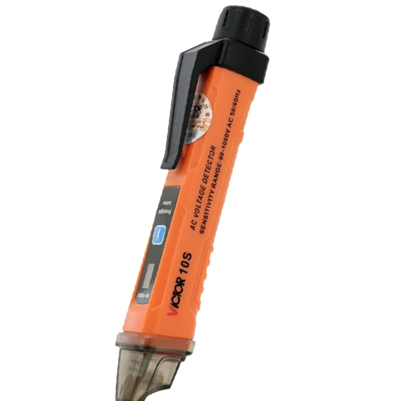 

Non-Contact Voltage Tester Pen with Sound & Light Alarm 90V-1000V Voltage Detector Pen LED Light Circuit Tester Pen