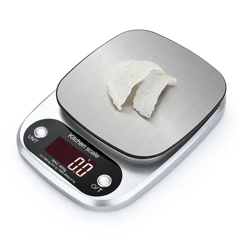 

3kg/0.1g 10Kg/1g Digital Electronic Kitchen Food Diet Postal Scale Weight Balance G OZ ML Electronic scale