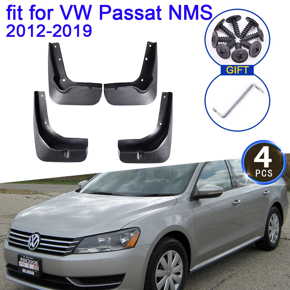 

for Volkswagen VW Passat NMS 2013 2012~2019 A32 A33 Mudguards Fender Mud Flaps Guard Splash 2018 Accessories 2017 2016 2015 2014