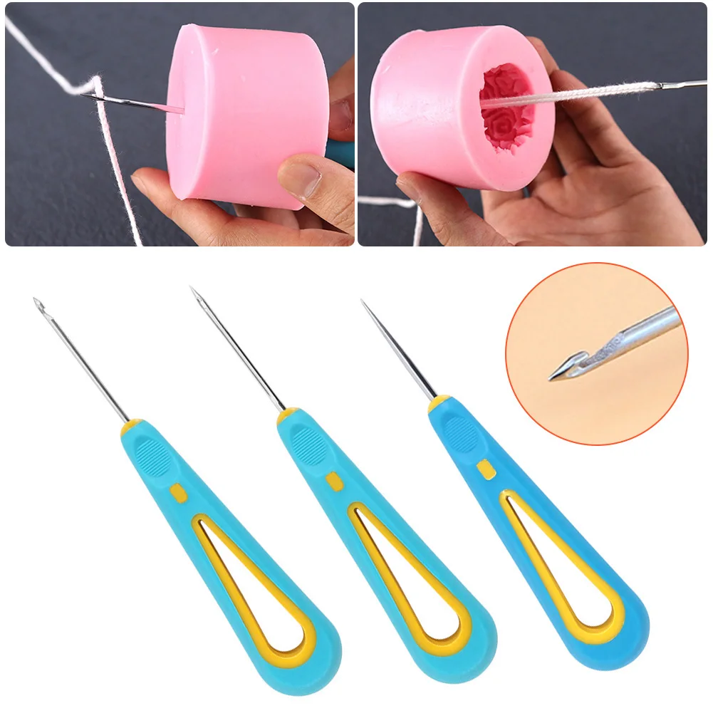 

DIY инструмент для изготовления свечей, круглый конус для отверстий, ручная дрель для вязания крючком, силиконовая форма, практичный гаджет, ...