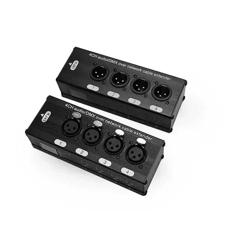 1 штекер гнездо удлинитель сетевого сигнала 4 XLR светового преобразования