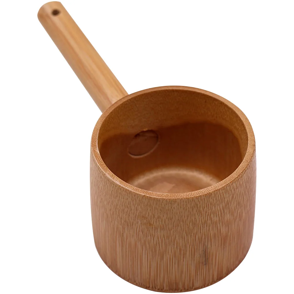 

Bath Spoon Bamboo Tea Ladle Japanese Style Kitchen Infant Spoons Water Restaurant Baby Waterladle Garden