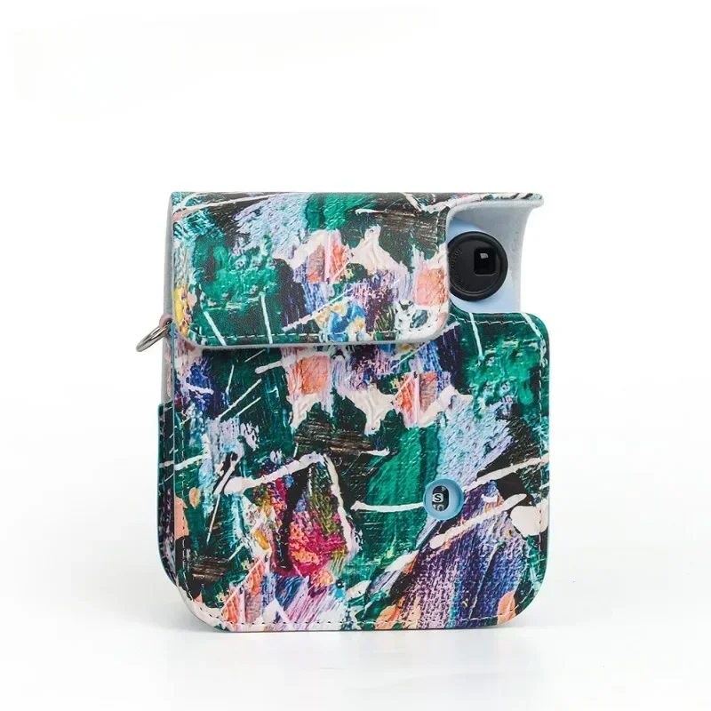 Чехол для камеры из искусственной кожи Fujifilm Instax Mini 12 сумка мгновенной цветной
