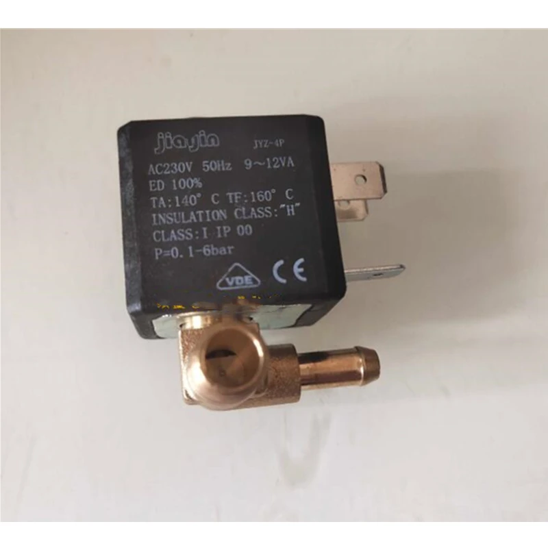 

Нормально Закрытая Cannula 3 мм N/C 2/2 Way AC 230V G1/8 'латунный парогенератор воздуха водяной электромагнитный клапан для кофеварки