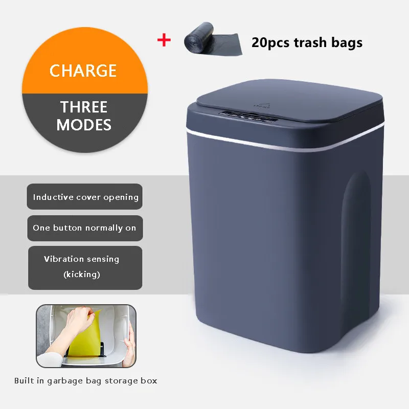 

Sensor Disposal Dump Electric Trash For Smart Sensor Kitchen Bathroom Townew Can Automatic Home Unit Garbage Smart Dustbin