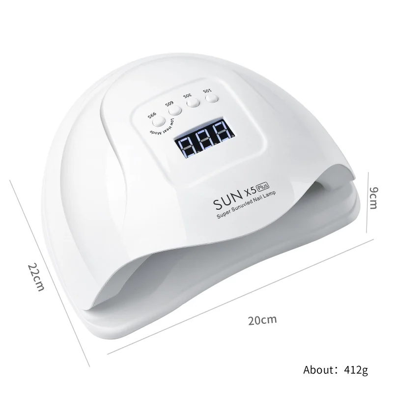 

120W Nail Dryer LED Nail Lamp UV Lamp for Curing All Gel Nail Polish With Motion Sensing Manicure Pedicure Salon Tool