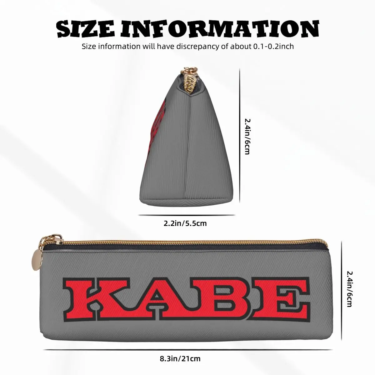 Фото Пенал Kabe Caravan для мальчиков и девочек, подарочный, большой вместимости, коробка для ручек, сумка для канцелярских принадлежностей, органайзер для ручек №3