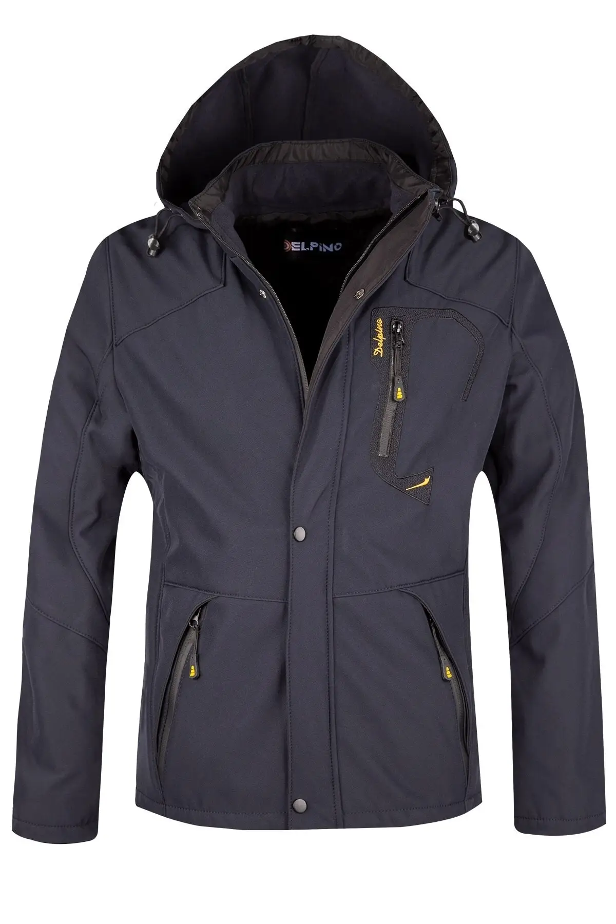 

Water And Windproof Furry Softshell Men Coats