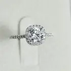 Новинка 2022, Роскошное дизайнерское обручальное кольцо серебряного цвета с подушкой или женский Подарок на годовщину, ювелирные изделия, оптовая продажа, Рождество R5604