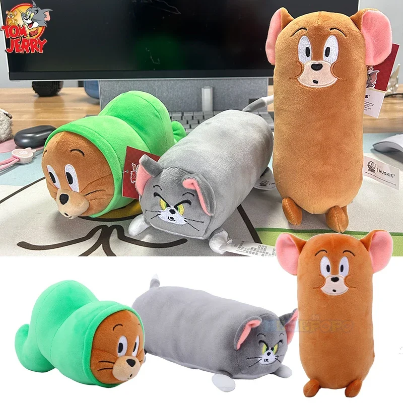 Новая забавная кукла-игрушка в подарок - 20 см длинной формы Том и Джерри плюшевая
