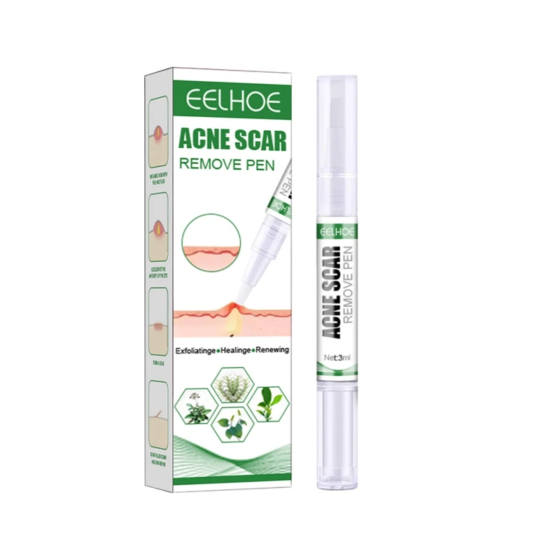 

Helps Clear Acne Dark Spots & Scars Natural Blend Herbal for Acne Prone Sensitive Skin Acne Pen Acne Treatment Face Care Serum