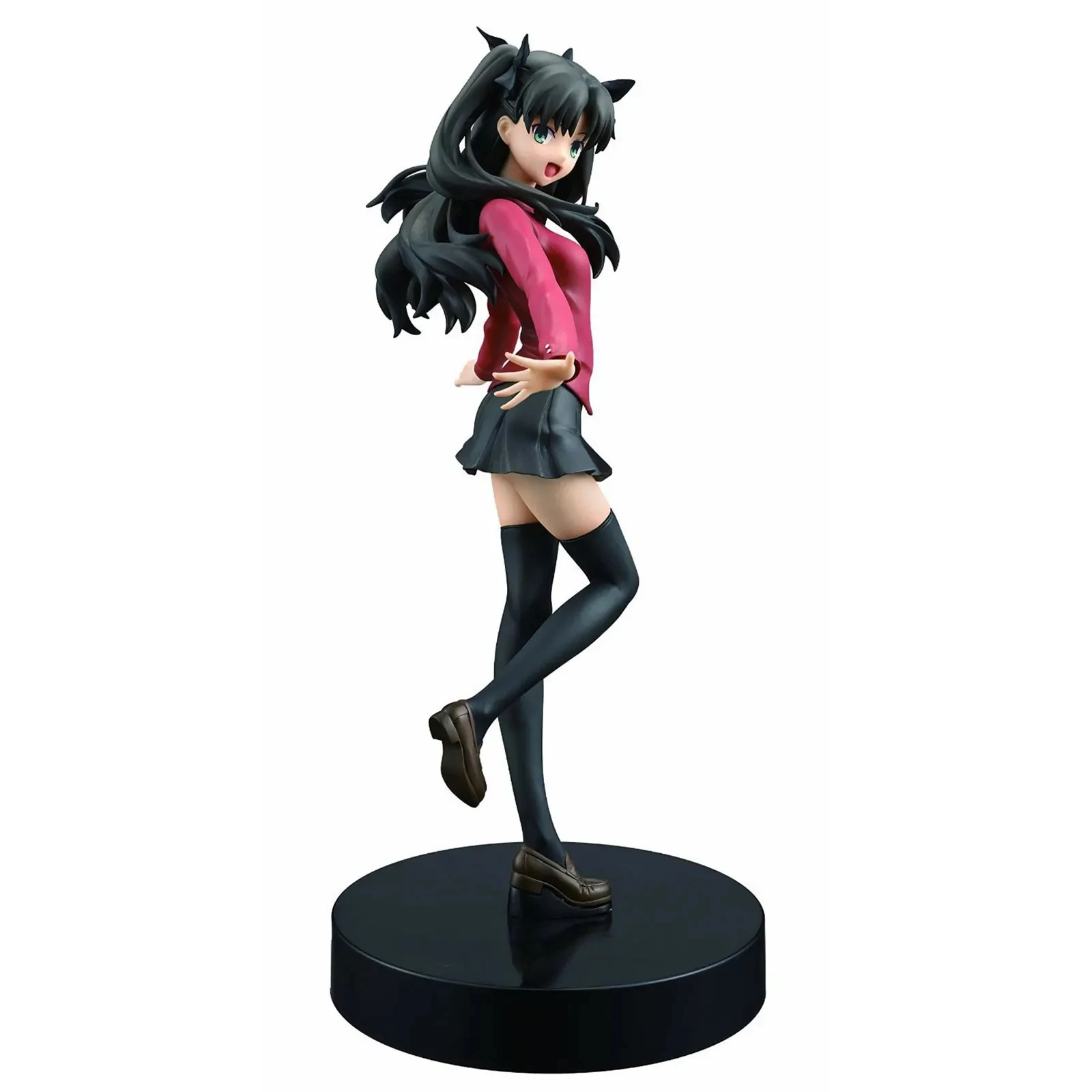 Фото Аниме FATE STAY NIGHT Tohsaka Rin FGO Station Модель Коллекция игрушек 21 СМ Фигурка окрашенная фигурка Rin Doll ПВХ Детские подарки №1
