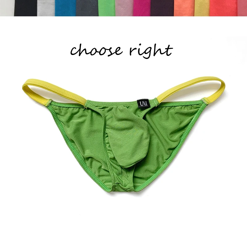 Stereo wrap cut comfortable men's underwear low-waisted modal breathable sexy briefs