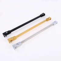 1pcs brand new 304 stainless steel universal shower glass support rod bar glass holding clamps chromegold glass holder