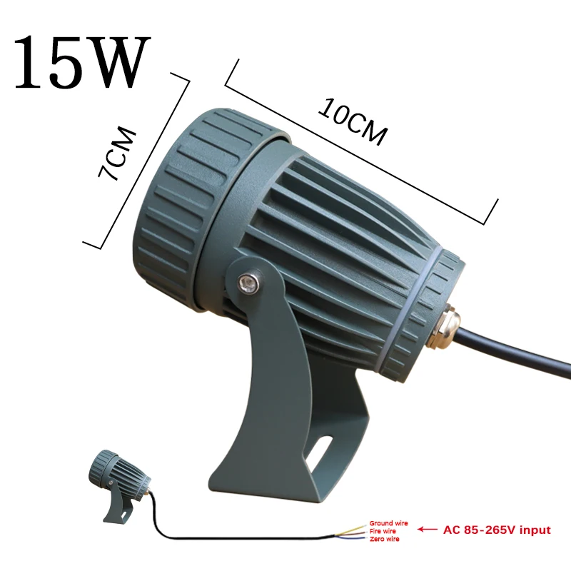 

RGHZM Уличная светодиодная лампа для газона COB 5W10W20W25W