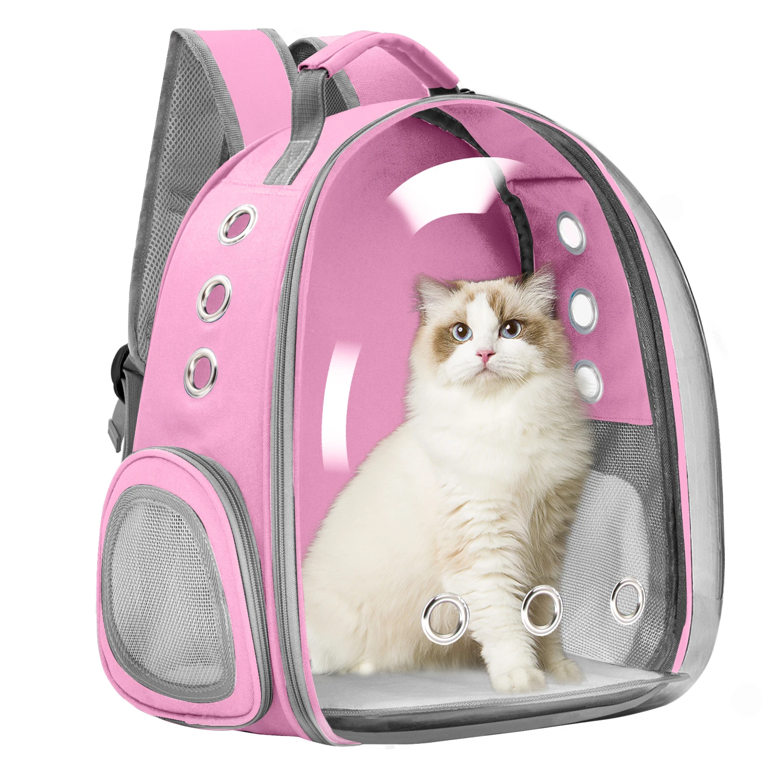 

Pet Cat Carrier Backpack Breathable Cat Travel Outdoor Shoulder Bag for Small Cats Portable Packaging Carrying Pet Supplies