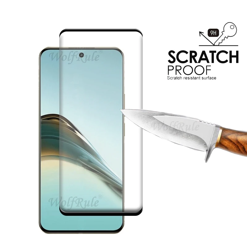 1/2/3/4 шт. для Realme 13 Pro Plus стекло OPPO Стекло 9H полное покрытие изогнутая защита экрана