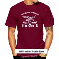 camiseta de ej%c3%a9rcito de la brigada de monta%c3%b1a moda de francia tops de montagne chasseurs alpins doble cara 2021