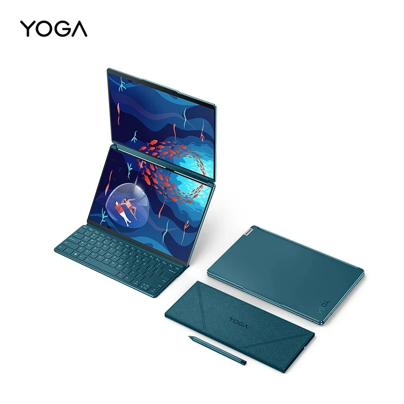 Lenovo YOGA Book 9i ноутбук, экран 2023 дюймов, 16 ГБ 1 ТБ