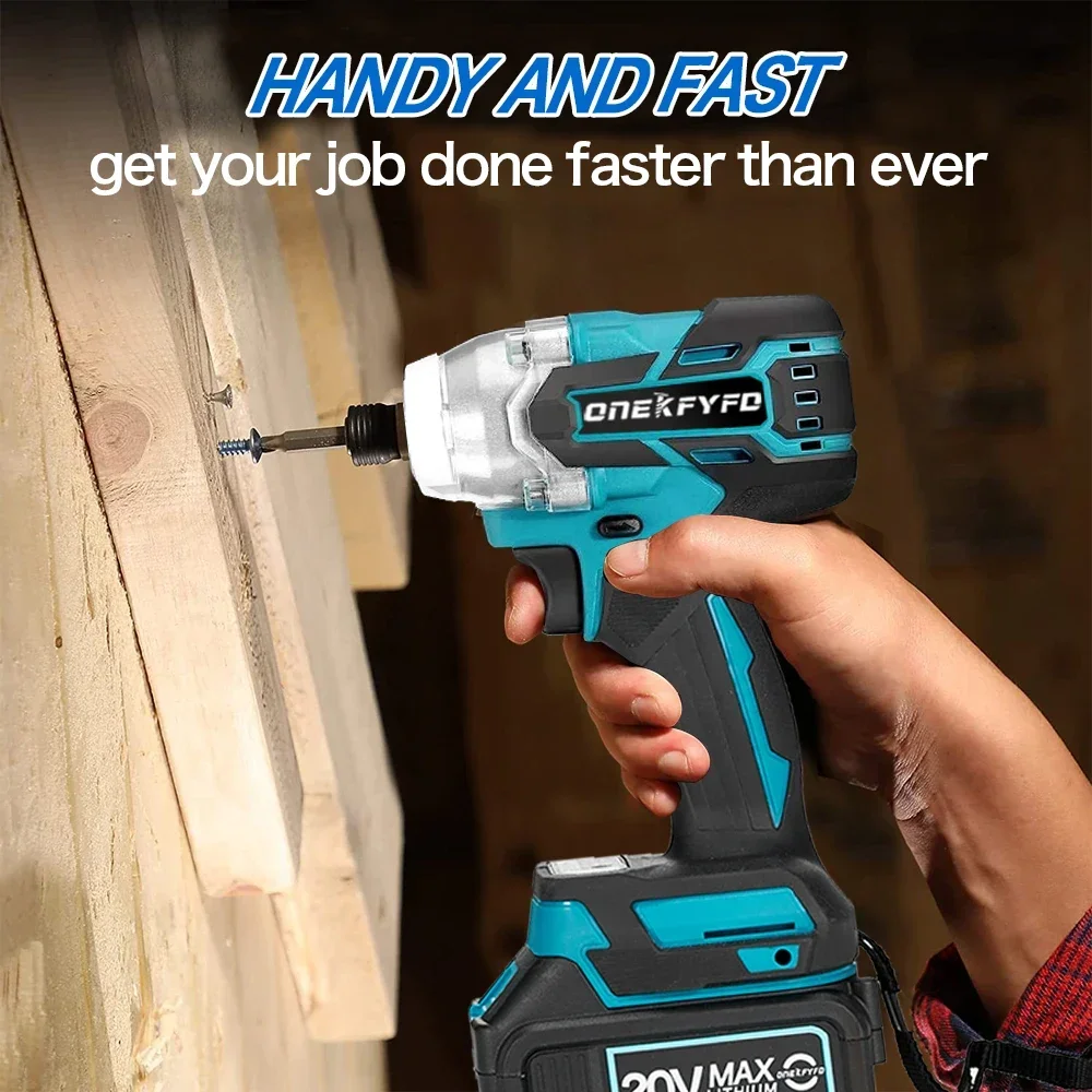 Аккумуляторная ударная дрель 18 в 1/4 нм