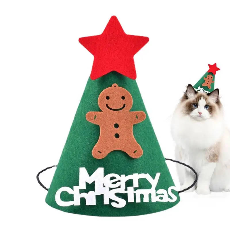 

Рождественская шапка Санта-Клауса, детские шапки для домашних животных, кошек, собак, Мультяшные рождественские праздничные аксессуары для косплея, шапки, праздничные