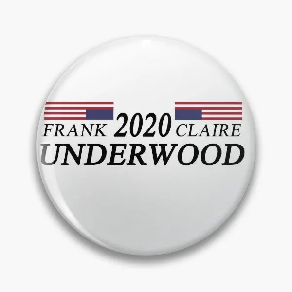 

Мягкая булавка для пуговиц Houseofcards с президентскими выборами, Подарочная бижутерия, креативная брошь на воротник, модная булавка на лацкан, ...