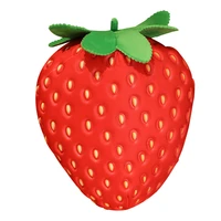 1pcs creative cartoon lifelike strawberry plush toy cute simulation fruit stuffed pluchie sofa cushion pillow home decor gift