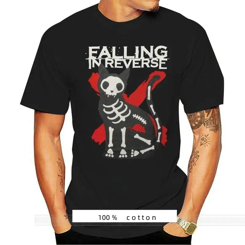

Falling In Reverse Men's Structure Slim Fit T-Shirt Cool Cotton Tee Casual Loose Size S-3XL women tshirt