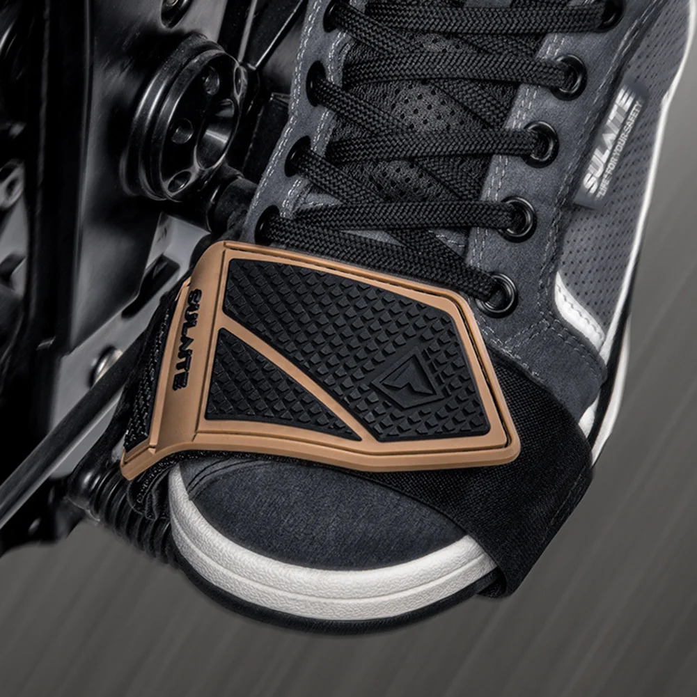 

SULAITE Motorcycle Shoes Protective Gear Shift Pad Elastic Shifter Boot Cover Motorcycle Footwear Protector Moto Boots Shift Pad
