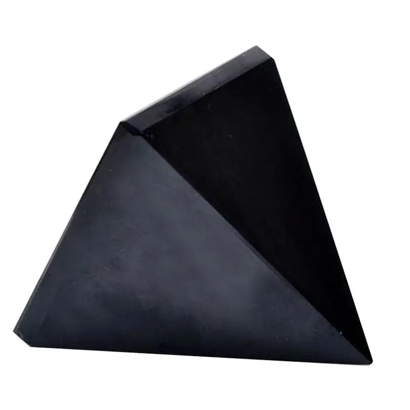 

Obsidian Pyramid Living Room Natural Crystal Stone Obsidian Pyramid Ornaments