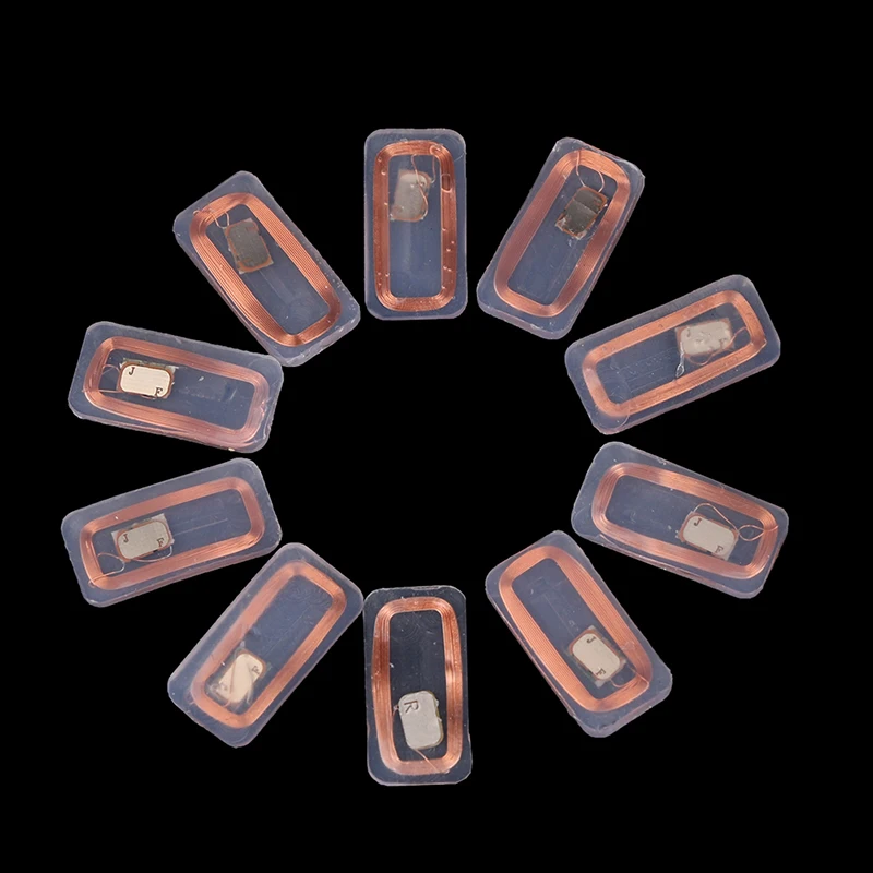 RFID10 * 20 мм S50IC core материал Этикетка RFID катушка S50 COB сварочный чип и антенна