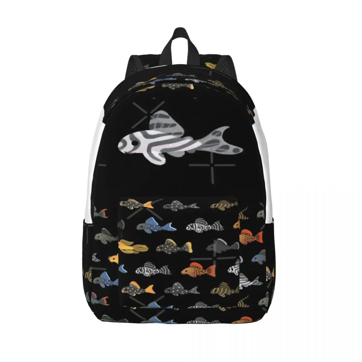 Плко! - Черный простой и рюкзак Холщовый Рюкзак Feminina