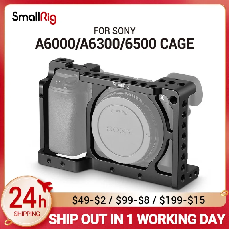 

Стабилизатор SmallRig для камеры sony a6000 для sony A6300/A6000/A6500