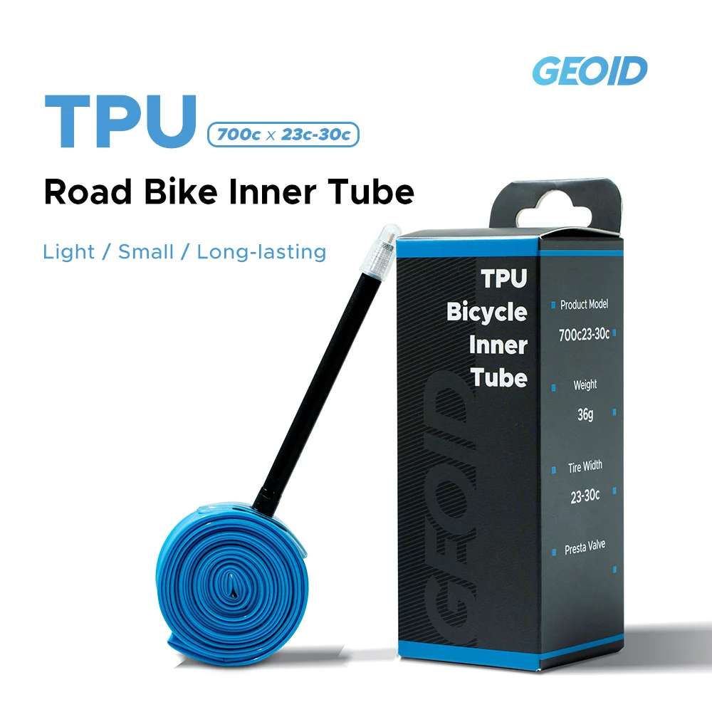 

Шина Geoid для шоссейного велосипеда 700C 20-30C, внутренняя труба из термопластичного полиуретана, с клапаном Presta, супер светильник MTB 29 60 75 мм