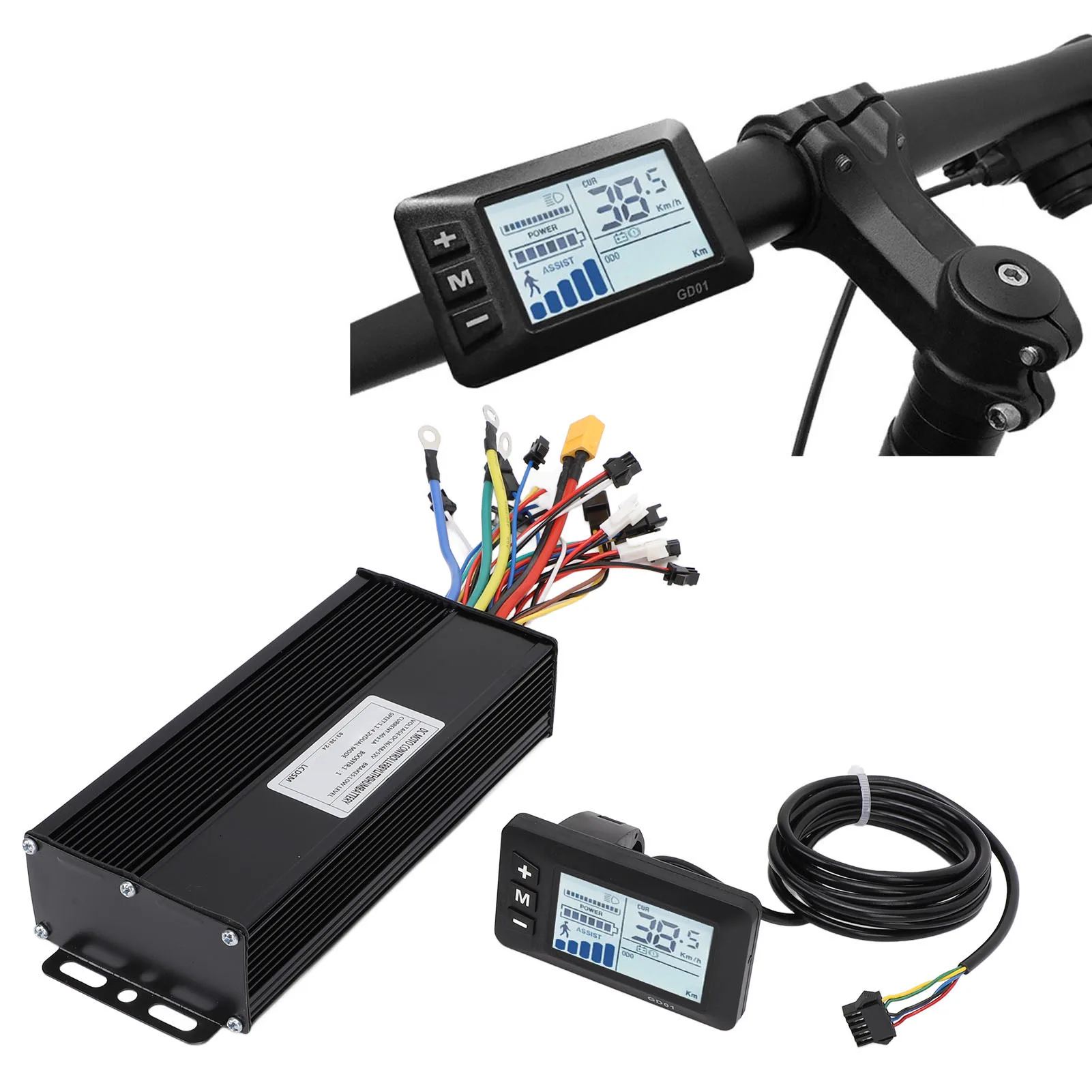Комплект для переоборудования электрического цикла 36 В/48 В/52 В бесщеточный