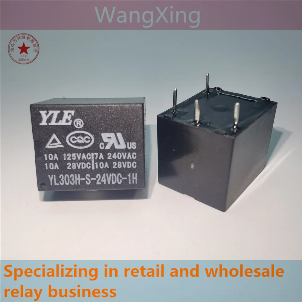 YL303H-S-24VDC-1H DC электромагнитное реле мощности 4 pin