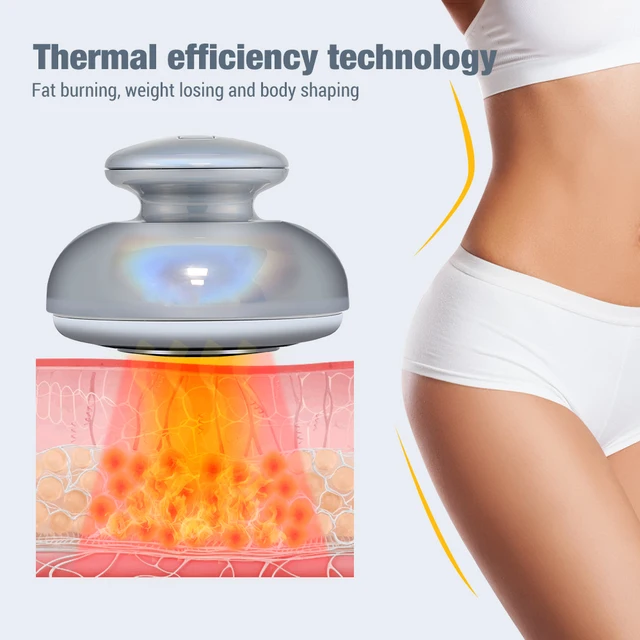EMS 3 LED Light Body Slimming Machine Skin Tightening Electric Massager Low Frequency Weight Loss Fat Burner Fitness Trainer 2