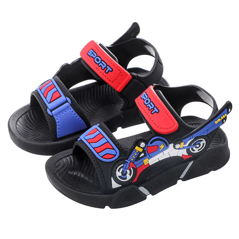 Детские сандалии Новинка лета 2023 модные для мальчиков на мягкой подошве девочек