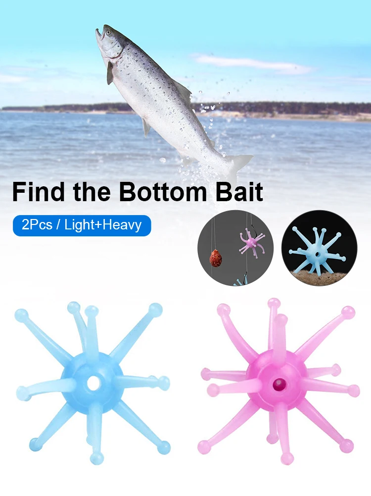 

2Pcs To Find The Bottom Bait Fishing Drifter Loaded Fast Find The Bottom Precise Adjustment Fishing Bait Tackle Accessories